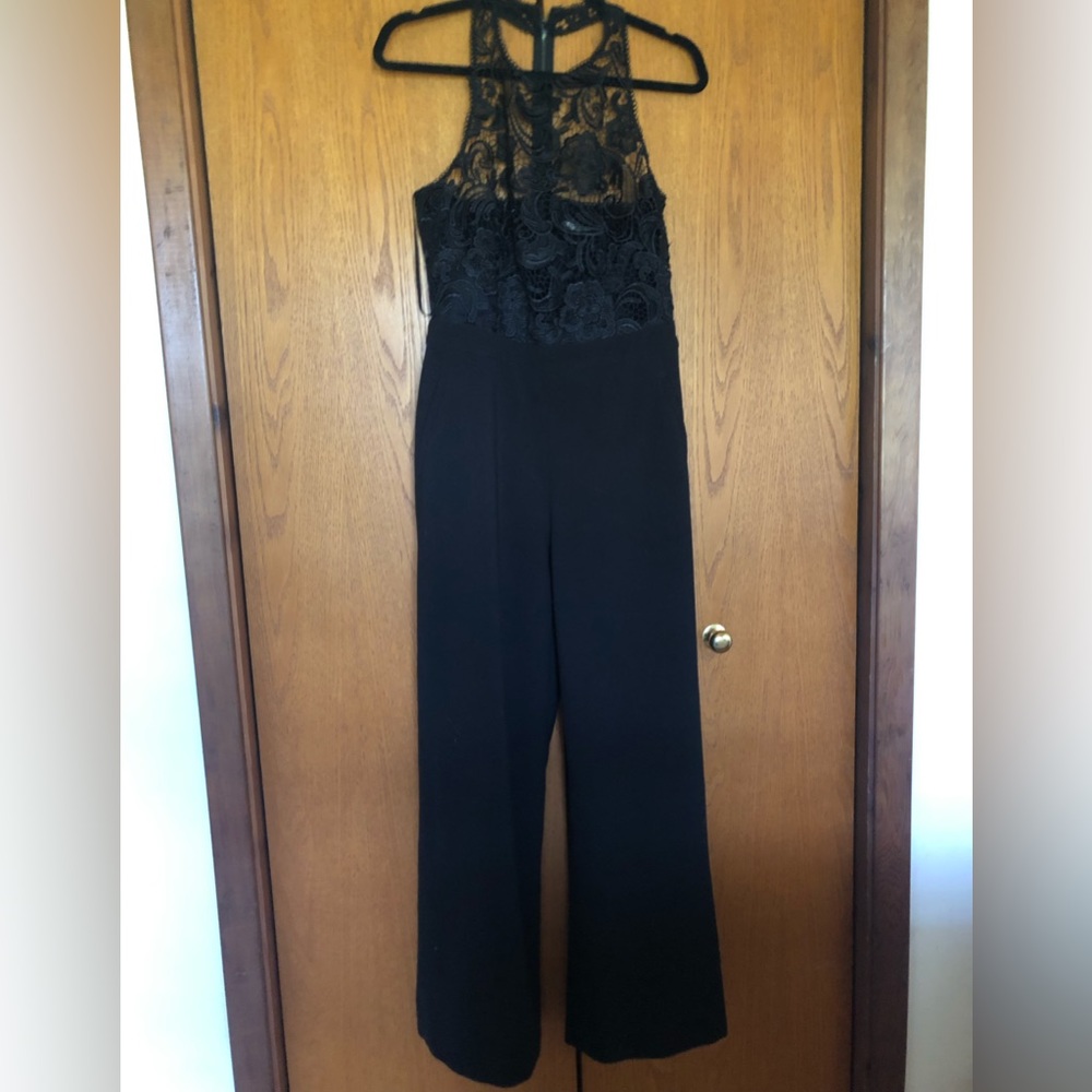 Black jumpsuit Anthropologie 8P